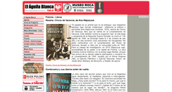 Desktop Screenshot of elaguilablanca.com