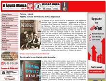 Tablet Screenshot of elaguilablanca.com